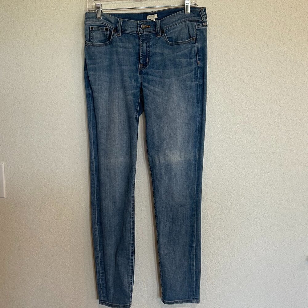 J. Crew Light Wash Stretch Skinny Jeans